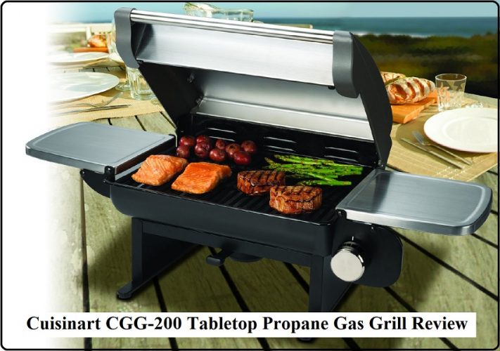 Cuisinart CGG-200 Tabletop Propane Gas Grill Review
