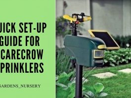 Quick Set-up Guide for Scarecrow Sprinklers