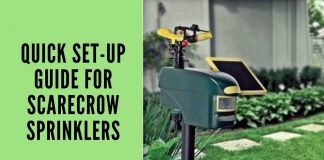 Quick Set-up Guide for Scarecrow Sprinklers
