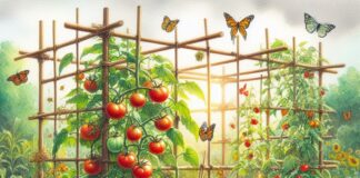 Vegetable and Tomato Cage