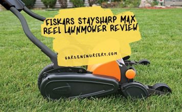 Fiskars StaySharp Max Reel Lawnmower Review
