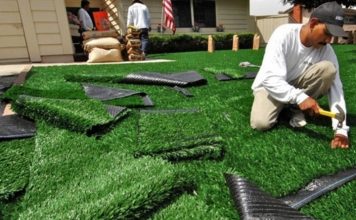Synthetic Turf Artificial Turf Grass Installation