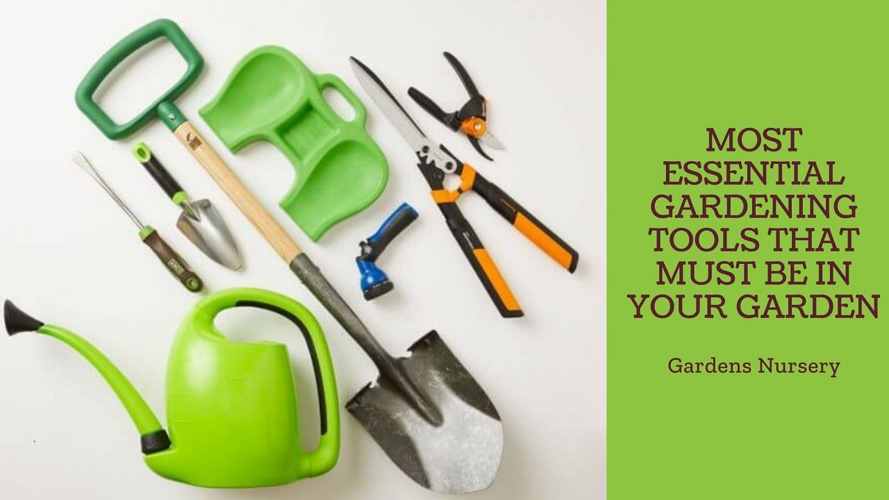 Most Essential Gardening Tools that Must Be in Your Garden