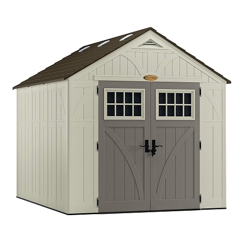 Tremont Storage Shed Outdoor Storage for Backyard Tools and Accessories