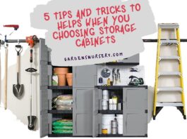 5 Tips and Tricks to Helps When You Choosing Storage Cabinets