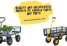 Quality and Inexpensive Models of Garden Carts and Parts