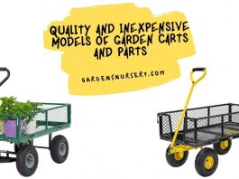 Quality and Inexpensive Models of Garden Carts and Parts