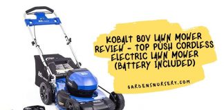 Kobalt 80v Lawn Mower Review - Top Push Cordless Electric Lawn Mower (Battery Included)