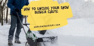 How to Unclog Your Snow Blower Chute