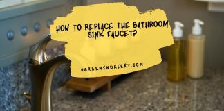 How to Replace the Bathroom Sink Faucet