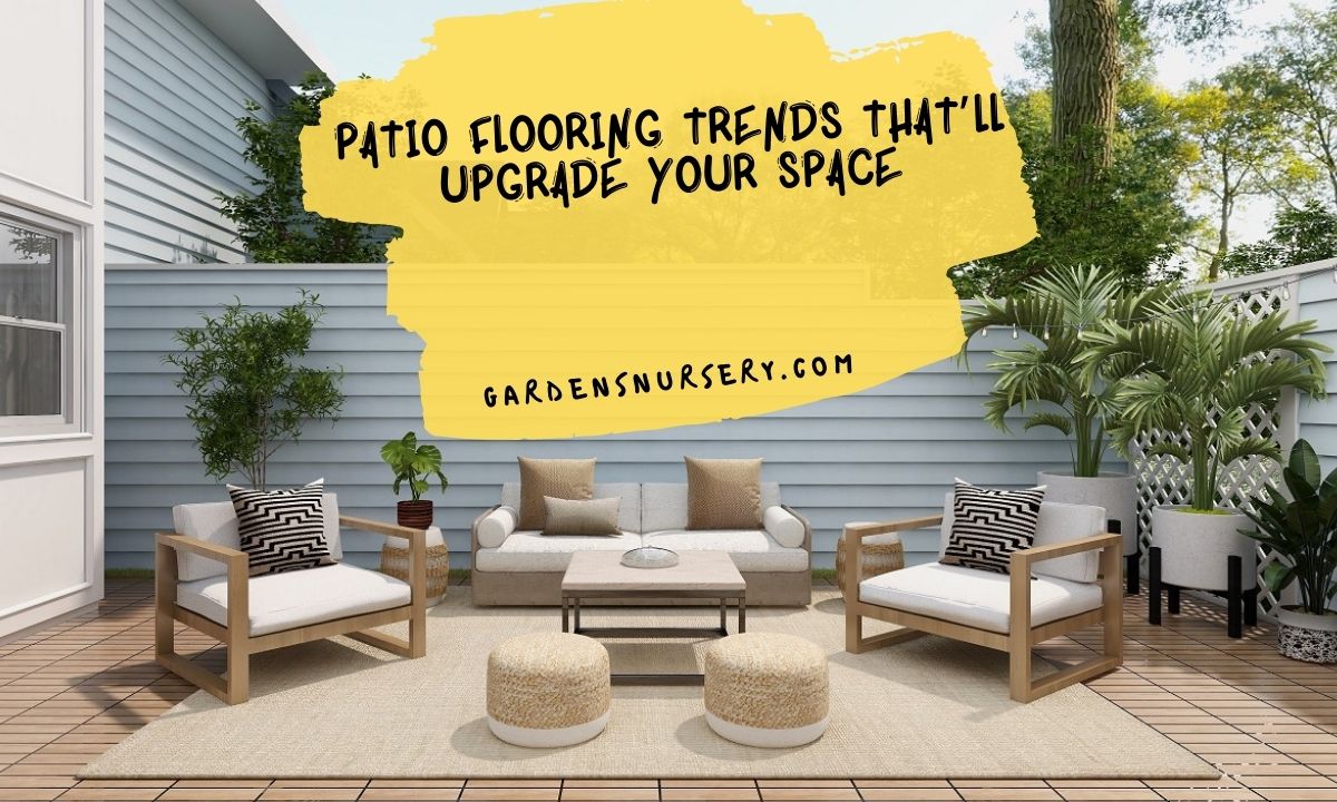 Patio Flooring Trends That’ll Upgrade Your Space