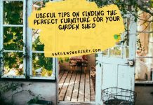 Useful Tips on Finding the Perfect Furniture for Your Garden Shed
