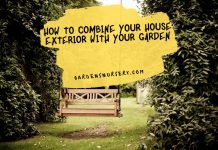 How To Combine Your House Exterior With Your Garden