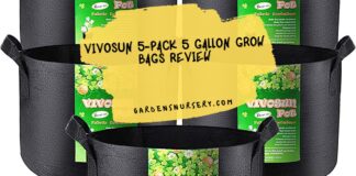 VIVOSUN 5-Pack 5 Gallon Grow Bags Review