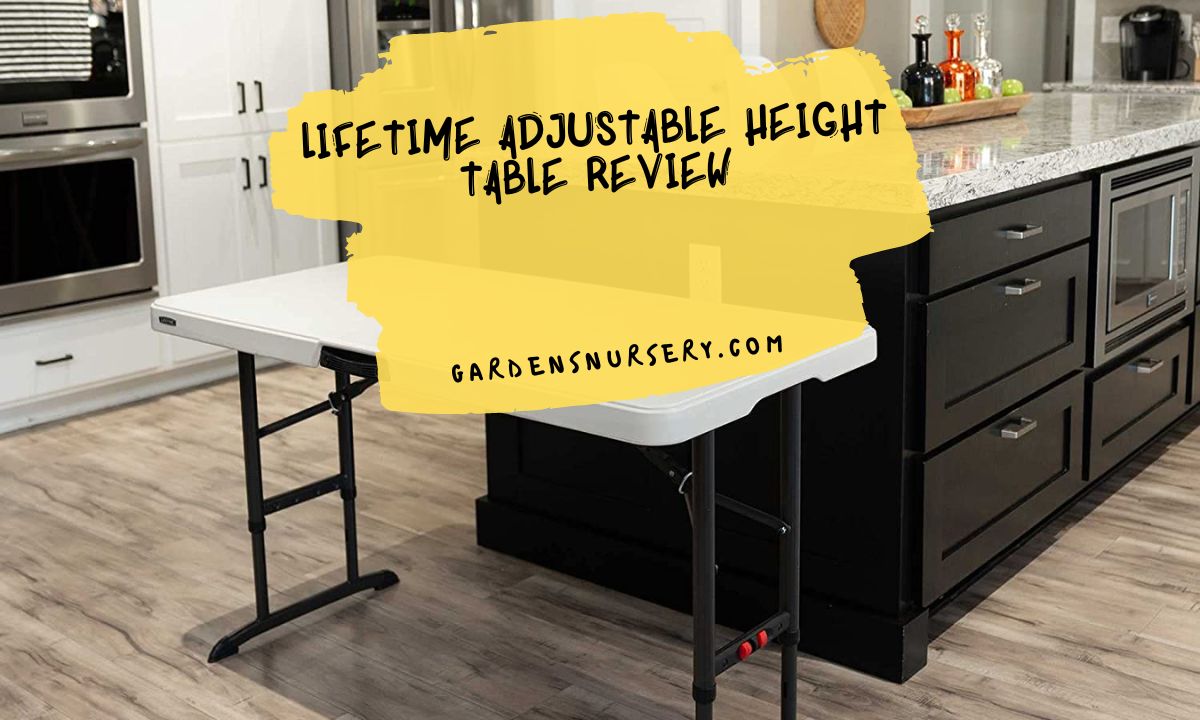 lifetime adjustable Height Table Review