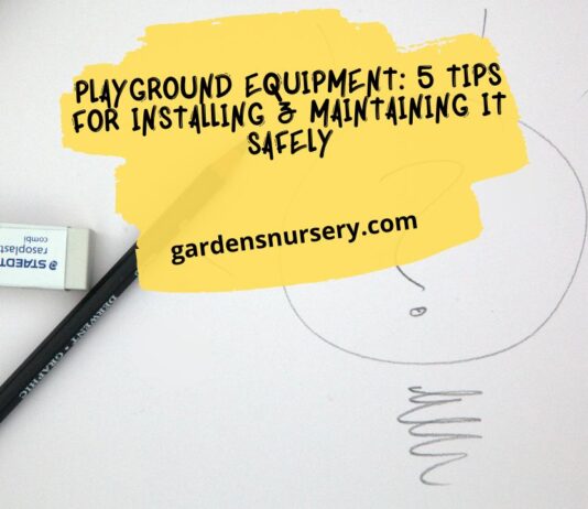 Playground Equipment 5 Tips For Installing & Maintaining It Safely