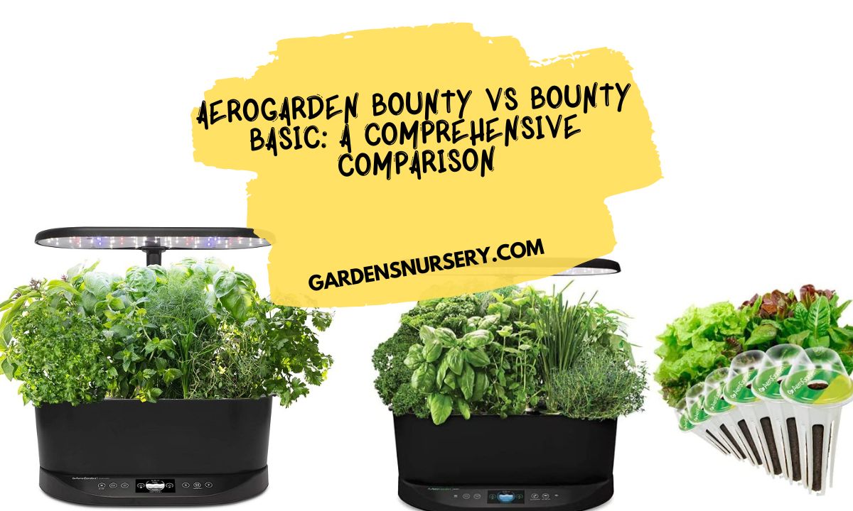Aerogarden Bounty vs Bounty Basic A Comprehensive Comparison