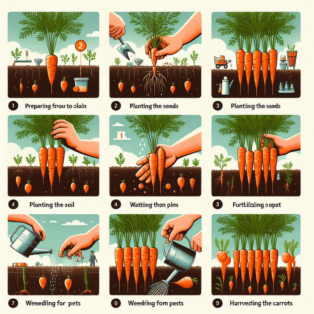 Carrots Growing Gardening Guide