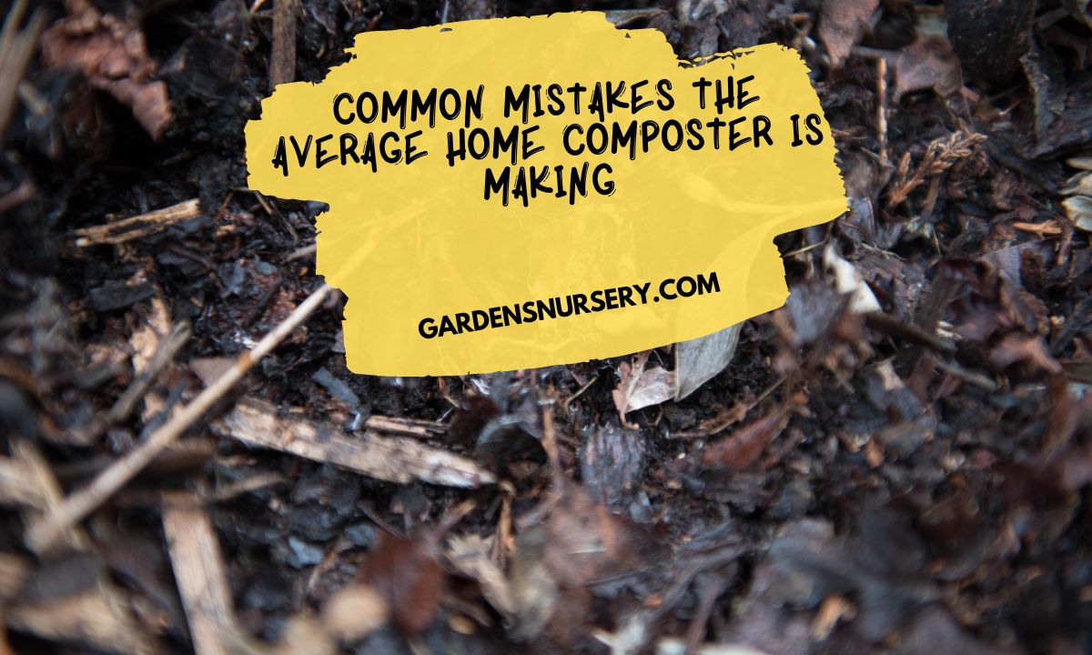 Common Mistakes the Average Home Composter Is Making