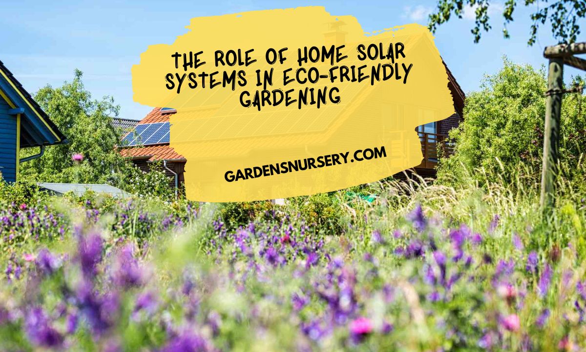 The Role of Home Solar Systems in Eco-Friendly Gardening