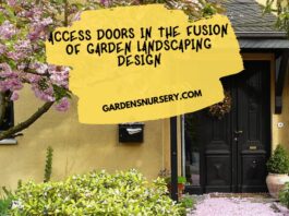 Access Doors in the Fusion of Garden Landscaping Design