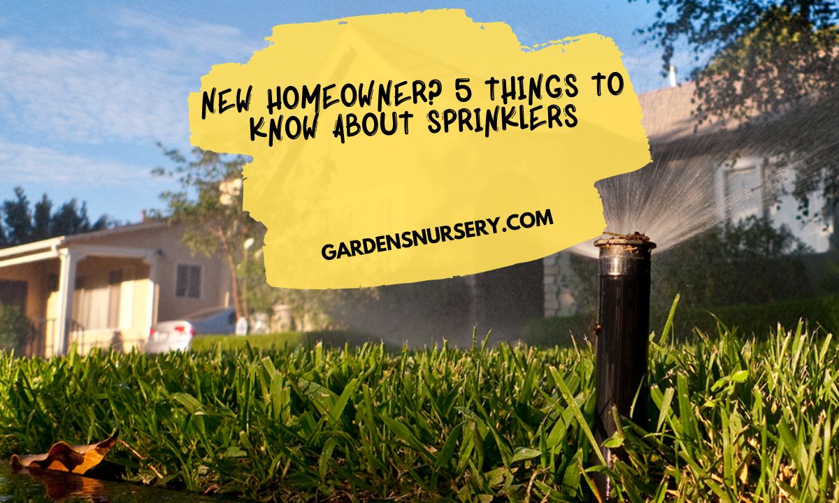 New Homeowner 5 Things to Know About Sprinklers