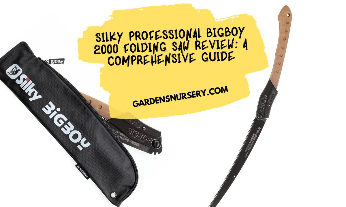 Silky Professional Bigboy 2000 Folding Saw Review: A Comprehensive Guide
