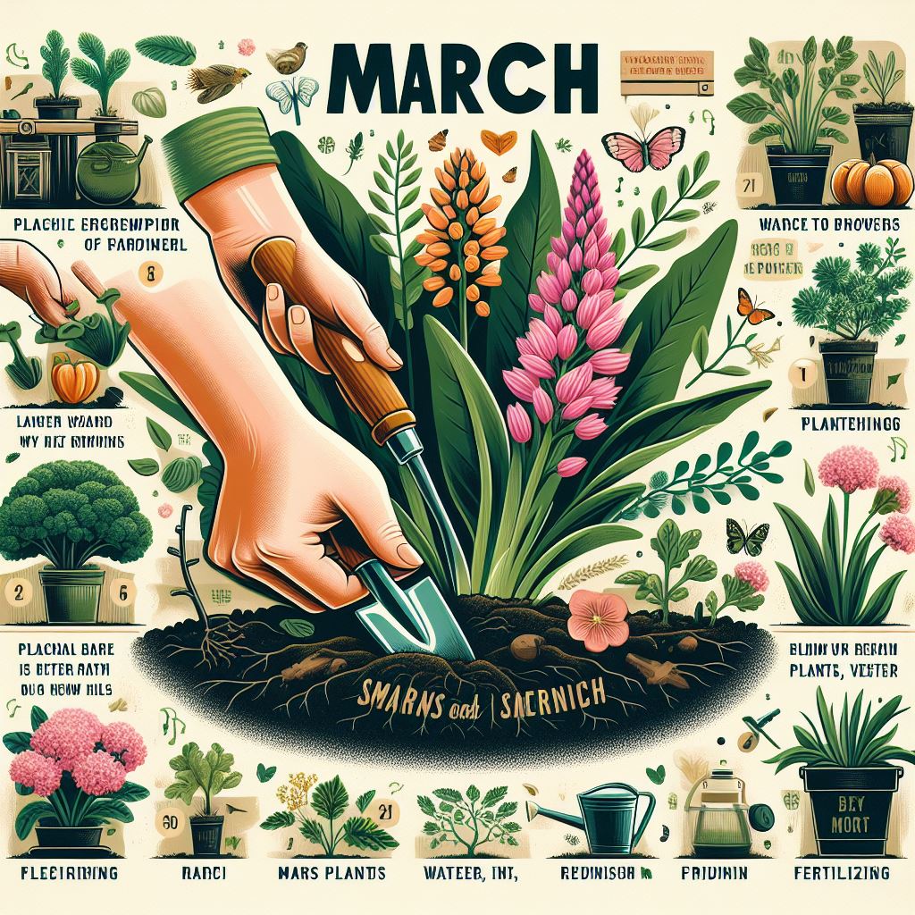 Top 21 March Gardening Tips Cultivating a Flourishing Garden